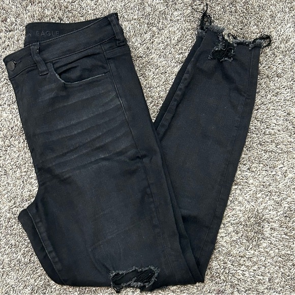 American Eagle Outfitters Denim - American Eagle Jeggings black size 10 regular
